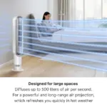 Dyson Cool AM07 Air Multiplier Tower Fan – White/Silver – image 7