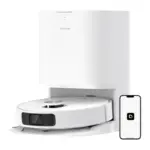 Dreame L10 Prime Robot Vacuum Cleaner with Self-Cleaning Mop, 4,000 Pa – White