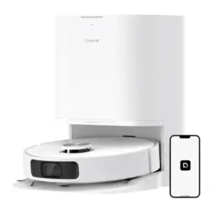 Dreame L10 Prime Robot Vacuum Cleaner with Self-Cleaning Mop, 4,000 Pa – White