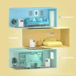 Comfee MPPH-08CRN7 Aire acondicionado portátil 3 en 1, 8000 BTU, 29 m² – Blanco