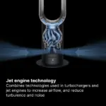 Dyson Cool AM07 Air Multiplier Tower Fan – White/Silver – image 5