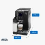 De’Longhi Dinamica Plus ECAM370.70.B Bean to Cup Coffee Machine with LatteCrema, 1.8 L – Black – image 8