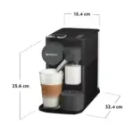 De'Longhi Lattissima One EN510.B Cafetera de cápsulas Nespresso, sistema de leche automático – Negro