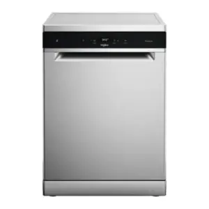 Whirlpool WFC 3C26 PF X Freestanding Dishwasher, 14 Place Settings, 6th Sense – Stainless Steel