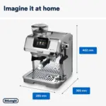 De’Longhi La Specialista Touch EC9455.M Semi-Automatic Espresso Machine with Cold Brew – Silver – image 2