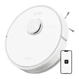 Dreame D9 Max Gen 2 Robot Vacuum Cleaner with Mop, 6,000 Pa, LiDAR Navigation – White