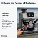 De’Longhi La Specialista Touch EC9455.M Semi-Automatic Espresso Machine with Cold Brew – Silver – image 9