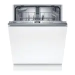 Bosch Series 4 SMV4EAX23E Fully Integrated Dishwasher, 13 Place Settings, Home Connect – Stainless Steel
