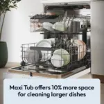 Candy Rapidò CF 5C7F0W-80 Freestanding Dishwasher, 15 Place Settings, Wi-Fi – White – image 7