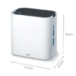 Beurer LR 330 Comfort 2-in-1 Air Purifier and Humidifier – White – image 4