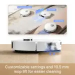 Dreame L10s Ultra Gen 2 Robot Vacuum with All-in-One Base Station, 10,000 Pa – White – image 11