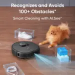 Eufy X10 Pro Omni Robot Vacuum & Mop with Self-Washing Station, 8000 Pa – Black – image 5