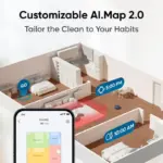 Eufy X10 Pro Omni Robot Vacuum & Mop with Self-Washing Station, 8000 Pa – Black – image 2