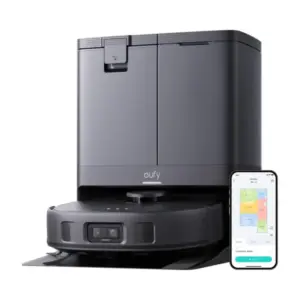 Eufy X10 Pro Omni Robot Vacuum & Mop with Self-Washing Station, 8000 Pa – Black