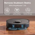 Eufy X10 Pro Omni Robot Vacuum & Mop with Self-Washing Station, 8000 Pa – Black – image 4