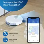 Ecovacs DEEBOT N10 PLUS Robot Vacuum and Mop with Auto-Empty Station – White – image 10