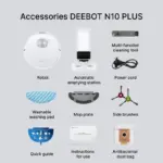Ecovacs DEEBOT N10 PLUS Robot Vacuum and Mop with Auto-Empty Station – White – image 7