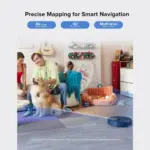 Roborock Q5 Pro+ Robot Vacuum and Mop with Auto-Empty Dock, 5,500 Pa – Black – image 7