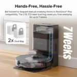 Roborock Q5 Max+ Robot Vacuum and Mop with Auto-Empty Dock, 5,500 Pa – Black – image 8