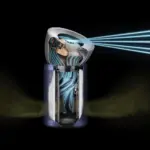 Dyson Purifier Big+Quiet Formaldehyde BP03 Air Purifier – Nickel/Prussian Blue – image 11
