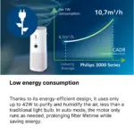Philips Series 3000 AC3737/10 2-in-1 Air Purifier and Humidifier, 131 m² – White – image 15