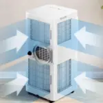 Comfee Breezy Cool 2.6 Wi-Fi Portable Air Conditioner, 9000 BTU, 33 m² – White – image 3