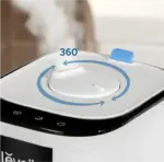 Levoit OasisMist 1000S Smart Ultrasonic Tower Humidifier, 10 L, 55 m² – White – image 10
