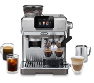 De’Longhi La Specialista Touch EC9455.M Semi-Automatic Espresso Machine with Cold Brew – Silver