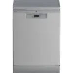 Beko BDFN15430X Freestanding Dishwasher, 14 Place Settings, Quick&Shine – Stainless Steel