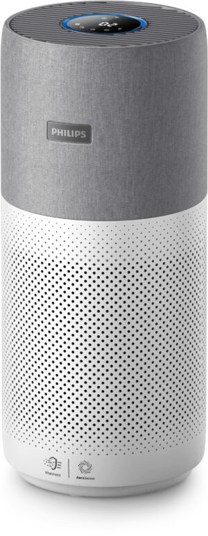 Philips 3000i Series AC3033/10 Smart Air Purifier, 520 m³/h CADR – White, Grey
