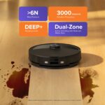 Roborock Q5 Pro+ Robot Vacuum and Mop with Auto-Empty Dock, 5,500 Pa – Black – image 3