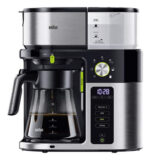 Braun MultiServe KF9050 BK Cafetera de goteo totalmente automática, 10 tazas – Negro