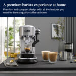 De'Longhi Dedica Arte EC950.M Espresso Machine – Grey – image 3