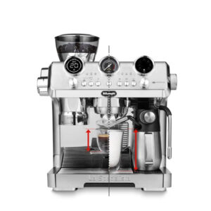 De’Longhi La Specialista Maestro EC9885.M Espresso Machine with Grinder – Silver