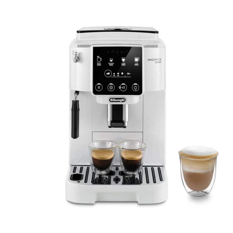 De’Longhi Magnifica Start ECAM220.20.W Bean to Cup Coffee Machine, Integrated Grinder – White