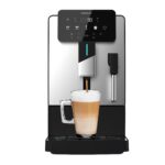 Cecotec Cremmaet Steam 19 Bean to Cup Coffee Machine with Steam Wand, 19 Bar – Black