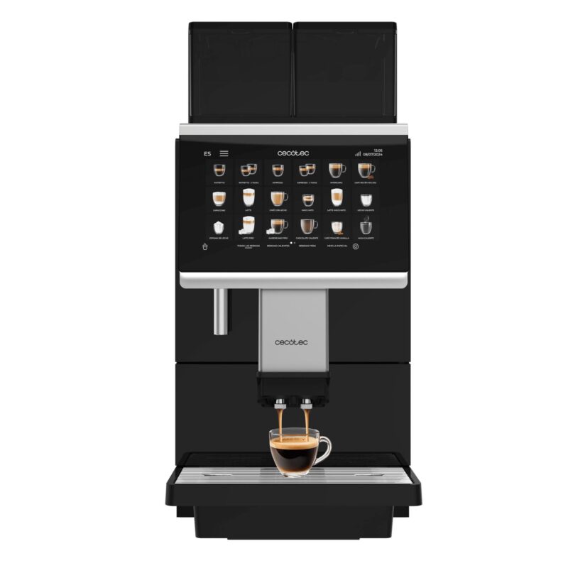 images-134.jpg Cecotec Cremmaet Lounge Commercial Bean to Cup Coffee Machine, Dual Grinder, 35 Drinks – Black