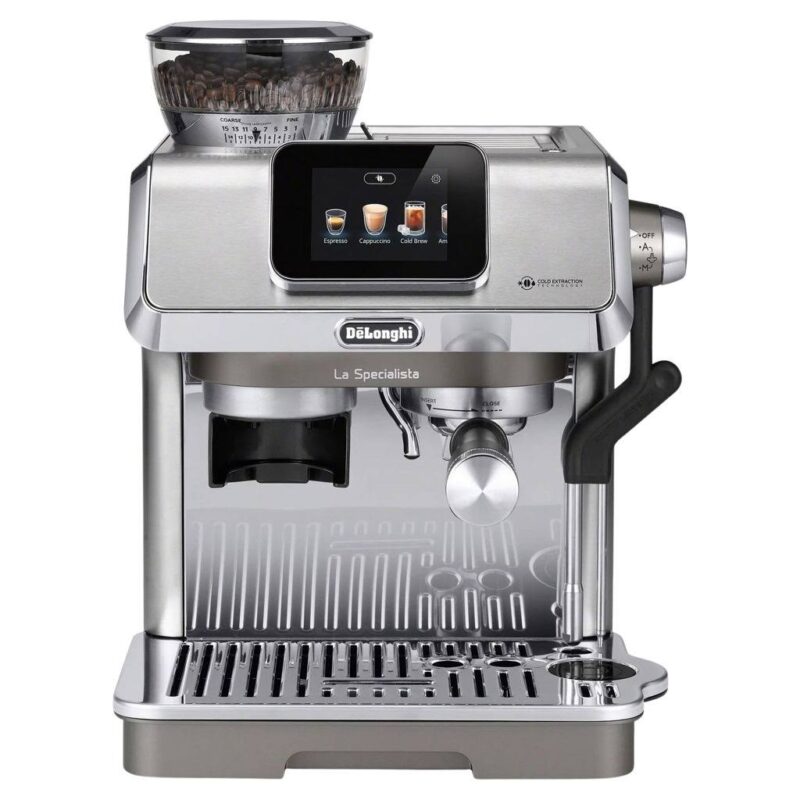 De'Longhi La Specialista Touch EC9455.M Cafetera espresso con molinillo – Acero inoxidable De'Longhi La Specialista Touch EC9455.M Cafetera espresso con molinillo – Acero inoxidable