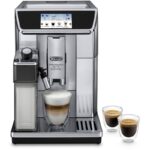 De'Longhi PrimaDonna Elite ECAM650.85.MS Cafetera superautomática con control por app, 2 L – Negro/Acero inoxidable