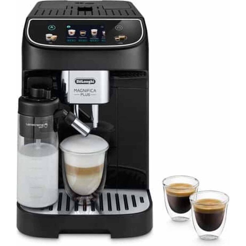 De'Longhi Magnifica Plus ECAM320.60.B Bean to Cup Coffee Machine with LatteCrema, 1.9 L – Black