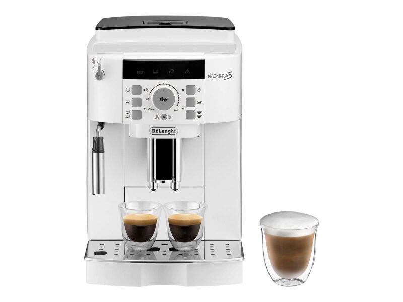 images-179.jpg De'Longhi Magnifica S ECAM22.110.W Bean to Cup Coffee Machine, 1.8 L – White