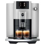 JURA E6 Bean to Cup Coffee Machine – Platinum