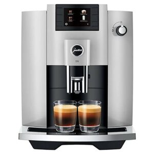JURA E6 Bean to Cup Coffee Machine – Platinum