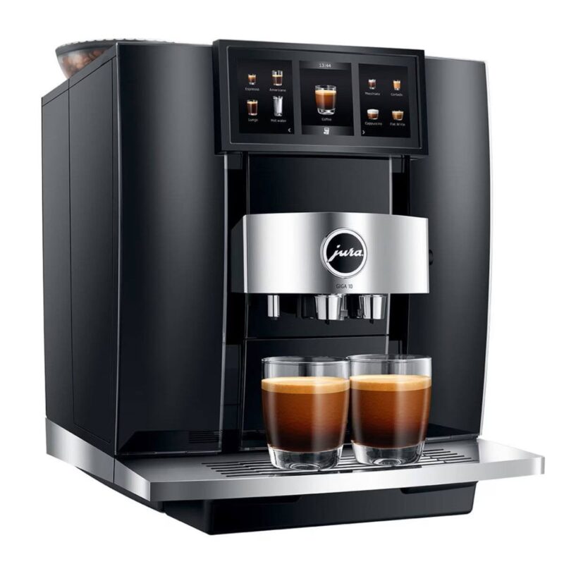 images-209.jpg JURA GIGA 10 Diamond Black Bean to Cup Coffee Machine, Twin Grinder