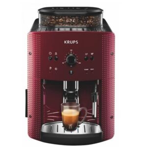 Krups EA8107 Roma Bean to Cup Coffee Machine – Red