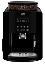 Krups Arabica EA8170 LCD Cafetera superautomática, 1,7 L, 15 bar – Negro