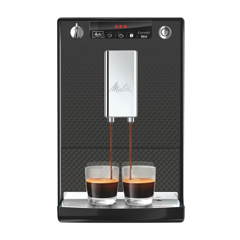 images-272.jpg Melitta Caffeo Solo Deluxe Inmould E950-333 Bean to Cup Coffee Machine, 1.2 L – Black