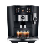 JURA J8 Twin Bean to Cup Coffee Machine, Dual Grinder – Diamond Black