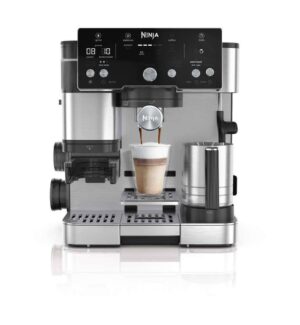 Ninja Luxe Essential ES501EU 2-in-1 Espresso & Coffee Machine with Grinder – Black