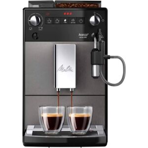 Melitta Avanza F270-100 Bean to Cup Coffee Machine with Milk System, 1.5 L – Mystic Titanium